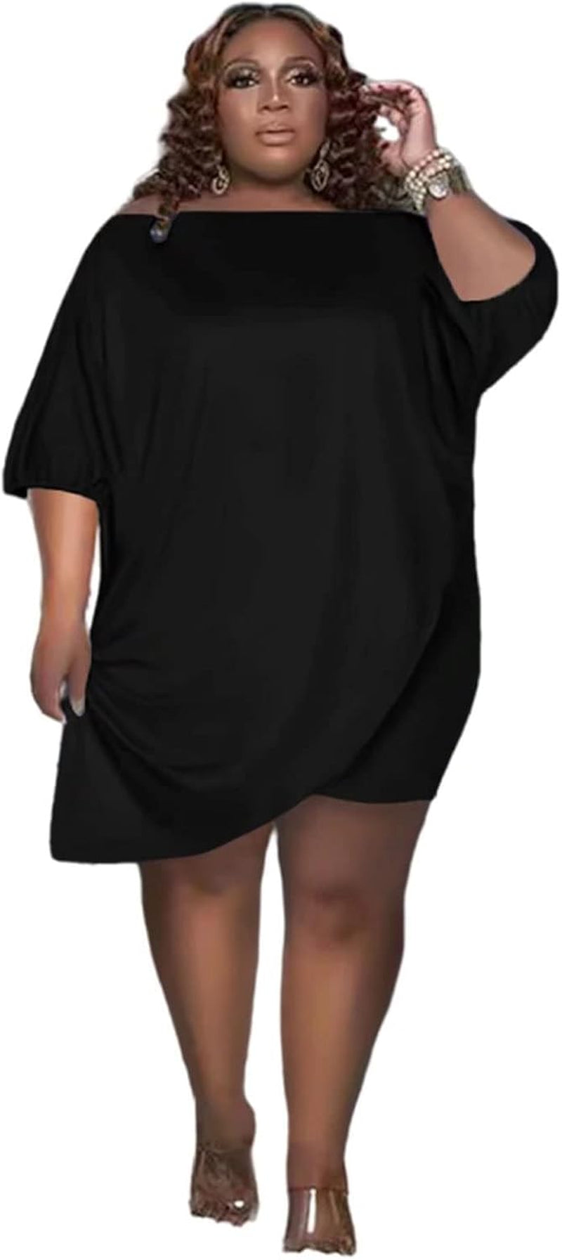 Women plus Size 2 Piece Outfits Short Sleeve Slant Tops Bodycon Shorts Set Tracksuits