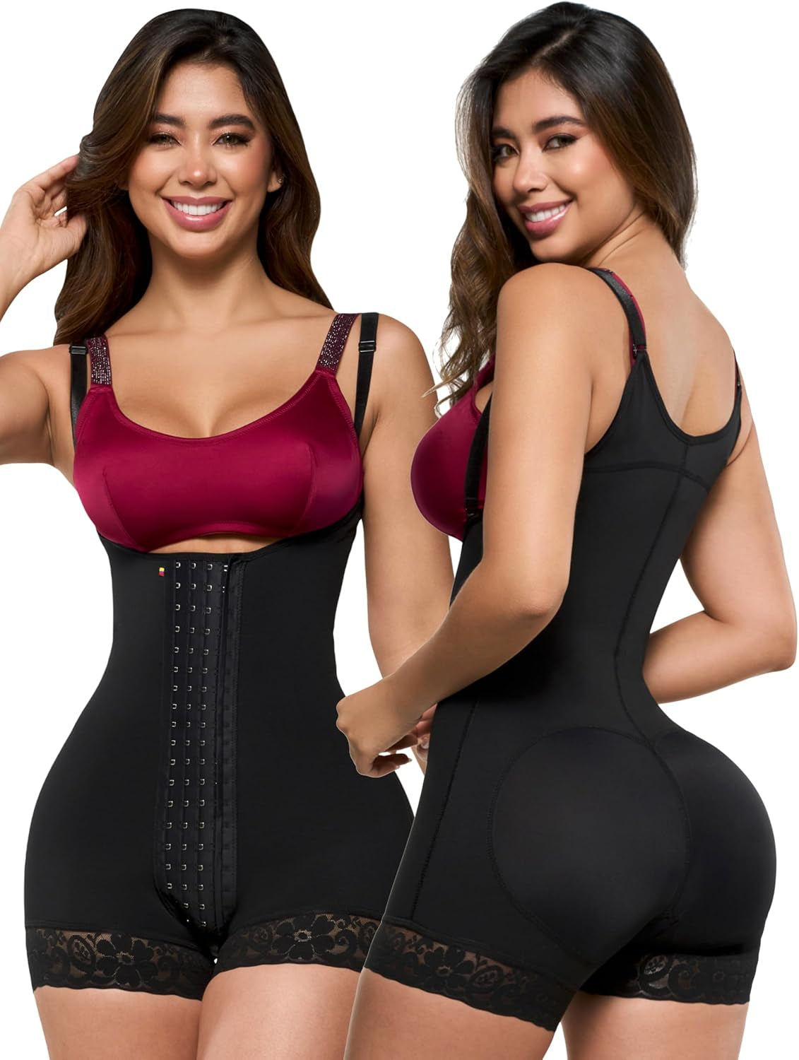 Stage 2 Faja Tummy Tuck Compression Garment | Faja Body Shaper Shapewear for Women | Fajas Colombianas Moldeadoras