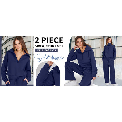 Women Sweatsuits 2 Piece Sets Jogging Sweatpants Set Lounge Matching Outfits Fall Clothes