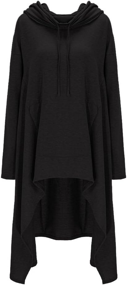 Women Pullover Hoodies Sweatshirt Long Sleeve Oversize Top Shirt Dress
