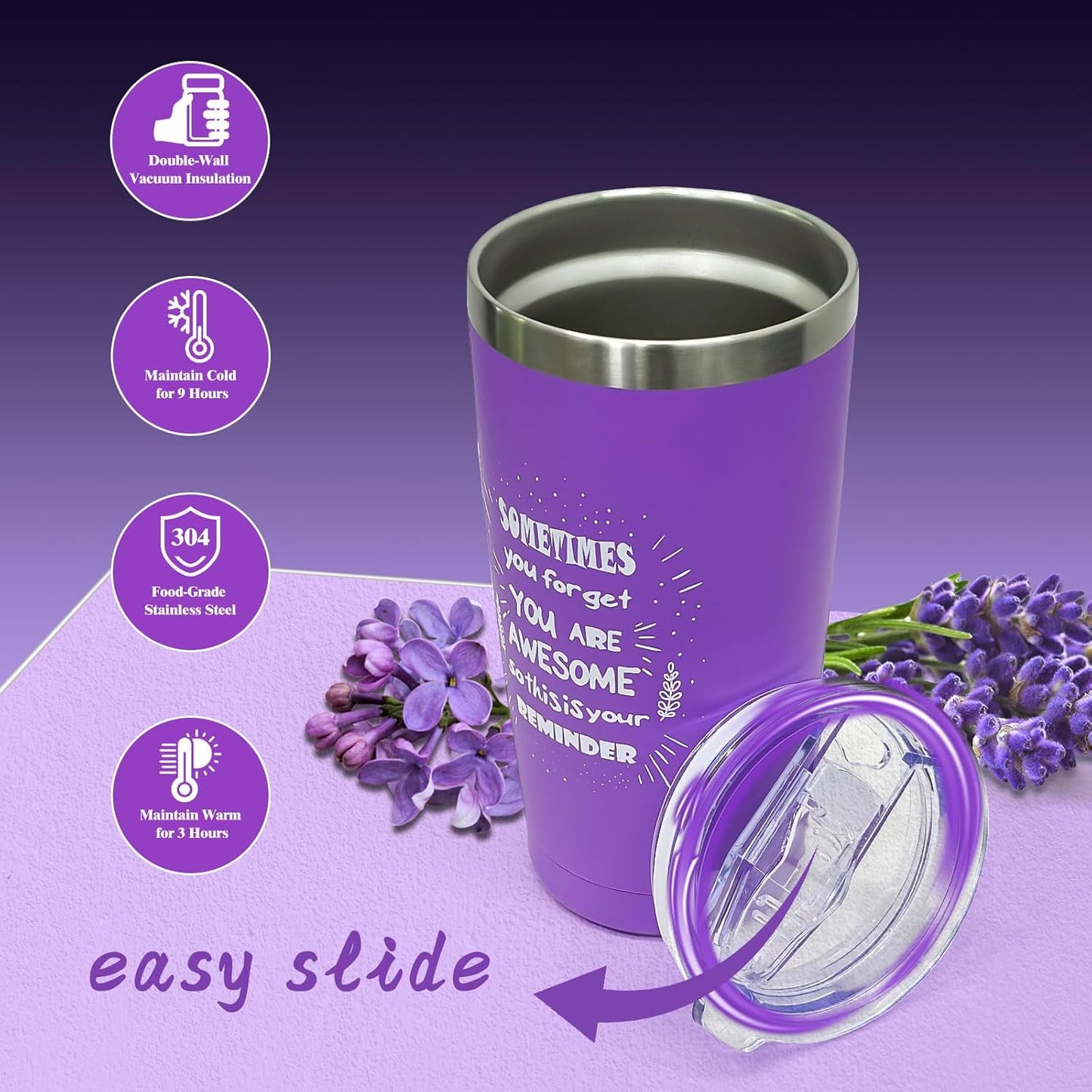 Birthday Gifts Spa Gift Baskets for Women, Birthday Gift for Her, Lavender Spa Kit, Lavender Bath Sets