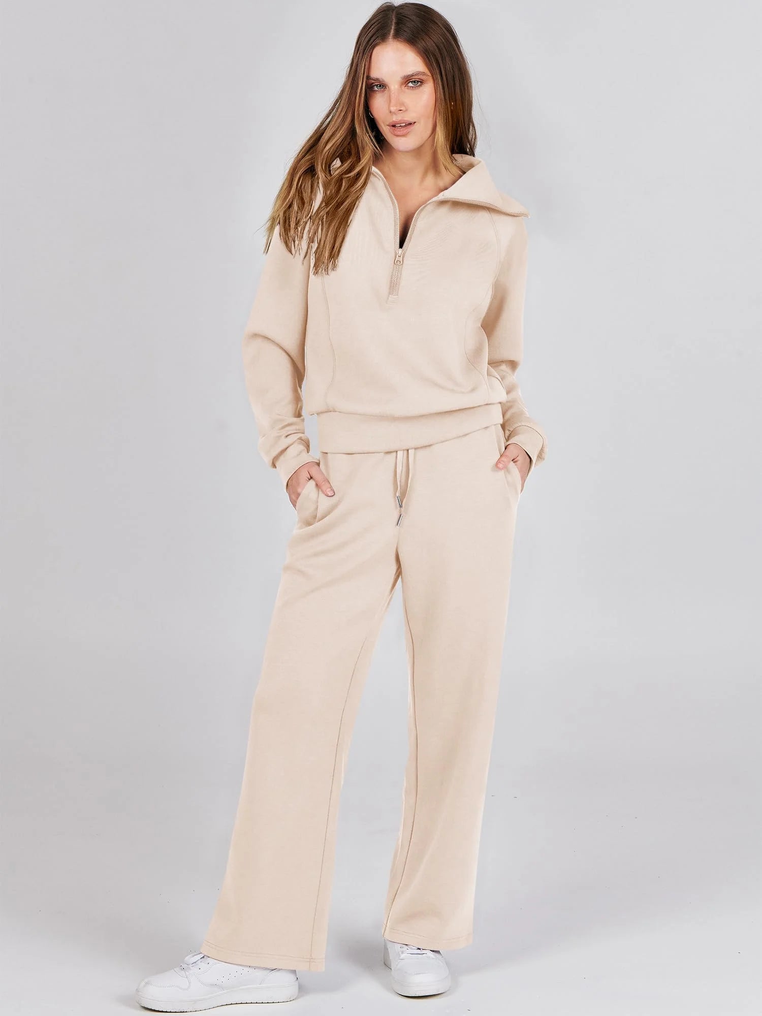 Women Sweatsuits 2 Piece Sets Jogging Sweatpants Set Lounge Matching Outfits Fall Clothes